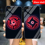 Sharingan Hd The Blowout Glass Silicone IPhone Case (Other styles and other mobile phone models can be customized)