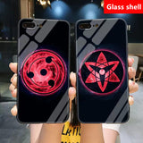 Sharingan Hd The Blowout Glass Silicone IPhone Case (Other styles and other mobile phone models can be customized)