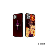 Luffy/Zoro/Ace 3D variation Apple silicone crash-resistant phone case(Suitable for various iPhone models，When buying please Notes your iPhone model)