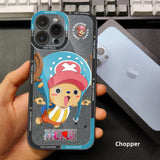 Luffy/Zoro/Ace Apple silicone crash-resistant phone case(Suitable for various iPhone models，When buying please Notes your iPhone model)