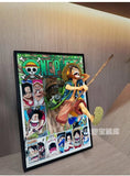 Luffy/Zoro/Sanji decorated hand made three-dimensional painting