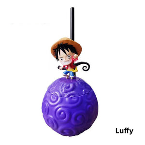 Luffy/Law/Ace Devil fruit shape cup figure decoration action figure water cup cold drink cup