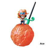 Luffy/Law/Ace Devil fruit shape cup figure decoration action figure water cup cold drink cup