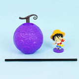 Luffy/Law/Ace Devil fruit shape cup figure decoration action figure water cup cold drink cup