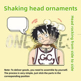 Luffy/Zoro/Sanji fun shake head decoration car decoration decompression fun shake head decoration