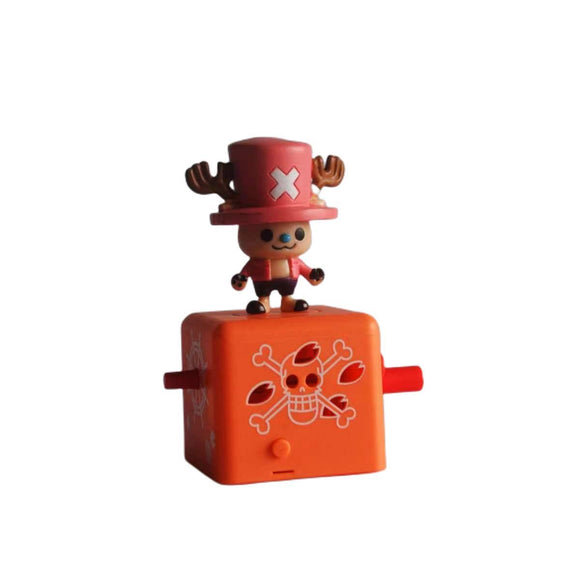 chopper/zoro/luffy/nami/sanji cute mini music box