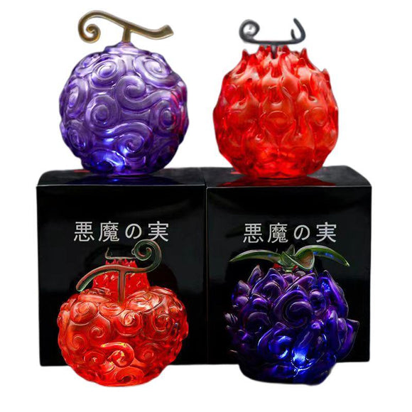 Demon fruit gk model decoration luffy/low/ace/blackbeard （luminous）