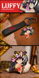 luffy/zoro/shanks/nami RED cool keychain accessory BLIND BOX