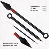 Kakashi/Sasuke kunai Neutral pen Metal alloy stationery weapons student office supplies