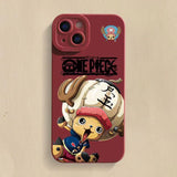 CHOPPER Apple exquisite Trend Silicone Anti-collision phone case