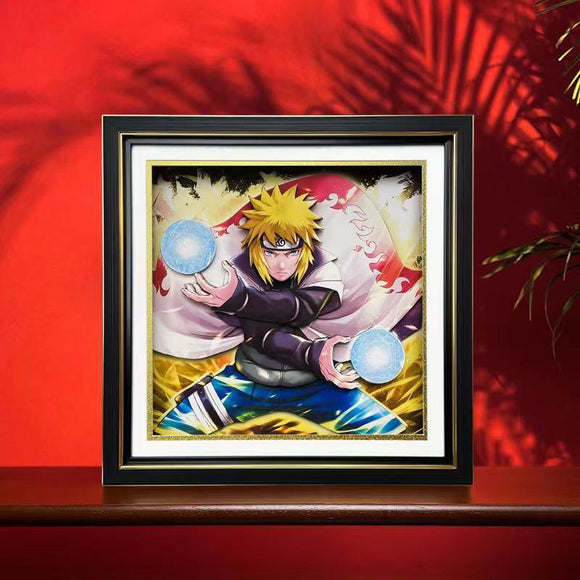 Namikaze Minato handsome cartoon handicraft 3D drawing (couples, birthday gifts, portraits)