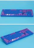 Sasuke/Kurama Mechanical Keyboard Three-mode wireless RGB backlit gaming office desktop esports Keyboard