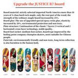 Luffy/Zoro Skateboard Professional Skateboard Exquisite pattern skateboard (size: 80CM×20CM)