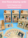 Luffy/Zoro/Chopper arrest warrant Playing cards（Can be used for family games, party games, board games）