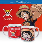 luffy/zoro/chopper Dressrosa series mug cup （perfect for gift）