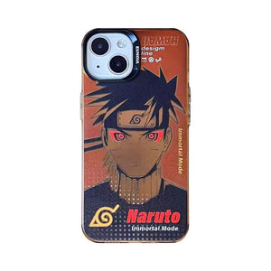 Sasuke/Uzumaki  Apple exquisite Trend Silicone Anti-collision phone case