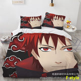 Sharingan Comfortable Home Textile Polyester Bedding 3 Sets（Complimentary bed hanging cloth）