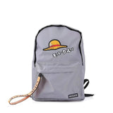 Luffy Straw Hat Pirates Backpack Sturdy Oversized Capacity Backpack (Suitable for school, travel, work)