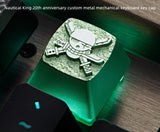 Luffy/Zoro role logo metal keyboard cap