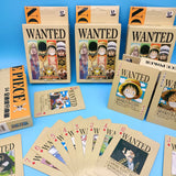 Luffy/Zoro/Chopper arrest warrant Playing cards（Can be used for family games, party games, board games）