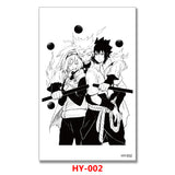 Uchiha Sasuke Cool character tattoo stickers