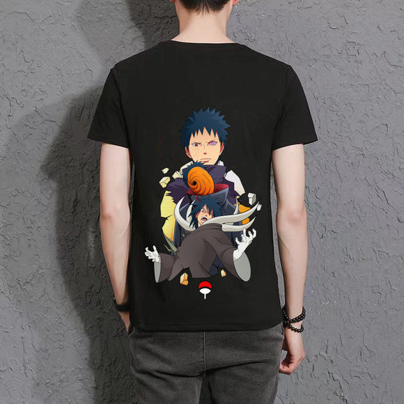 【24】Uchiha Obito2 High appearance level Trend T-shirt cute and handsome anime characters(The real thing is more delicate than the picture.)