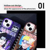 Sasuke/Uzumaki Apple exquisite Trend Silicone Anti-collision phone case