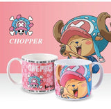 luffy/zoro/chopper Dressrosa series mug cup （perfect for gift）