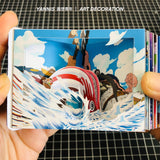 Luffy Make an exclusive pop-up book with fun navigation diary (39 scenes, 2 pop-up books, need to install yourself)