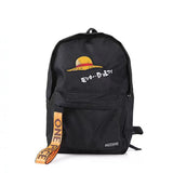 Luffy Straw Hat Pirates Backpack Sturdy Oversized Capacity Backpack (Suitable for school, travel, work)