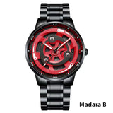 Sasuke/Madara/Itachi Sharingan rotating watch Handsome and cool watch