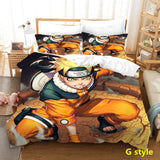 Sharingan Comfortable Home Textile Polyester Bedding 3 Sets（Complimentary bed hanging cloth）