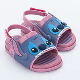 Stitch lovely cartoon neutral velcro non-slip children's beach sandals