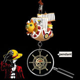 Thousand Sunny/Going Merry Exquisite Pirate ship Keychain Car hangings