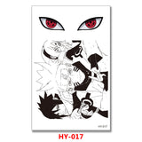 Uchiha Sasuke Cool character tattoo stickers