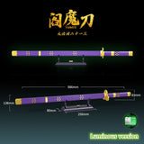 Roronoa Zoro Yamato katana luminous weapons 936PCS building block(Can be connected to products)