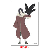 Uchiha Sasuke Cool character tattoo stickers