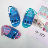 Stitch lovely cartoon neutral velcro non-slip children's beach sandals