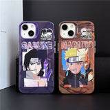 Sasuke/Uzumaki Apple exquisite Trend Silicone Anti-collision phone case