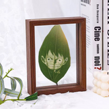 Zoro/Luffy modelling handsome cartoon art souvenir leaves carved