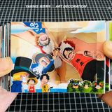 Luffy Make an exclusive pop-up book with fun navigation diary (39 scenes, 2 pop-up books, need to install yourself)