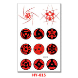 Uchiha Sasuke Cool character tattoo stickers