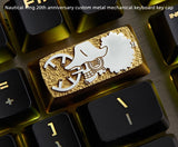 Luffy/Zoro role logo metal keyboard cap