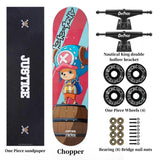 Luffy/Zoro Skateboard Professional Skateboard Exquisite pattern skateboard (size: 80CM×20CM)