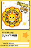 Sunny Kun Glass/Coaster Fashion trend cup (Send couples, send friends, send loved ones)