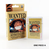 Luffy/Zoro/Chopper arrest warrant Playing cards（Can be used for family games, party games, board games）