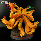 Kurama  Whirling Nine-tailed Fox combat morphing light model