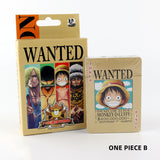 Luffy/Zoro/Chopper arrest warrant Playing cards（Can be used for family games, party games, board games）