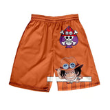 Luffy/Zoro/Sanji/Chopper Summer shorts Exquisite text printed pants