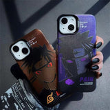 Sasuke/Uzumaki  Apple exquisite Trend Silicone Anti-collision phone case